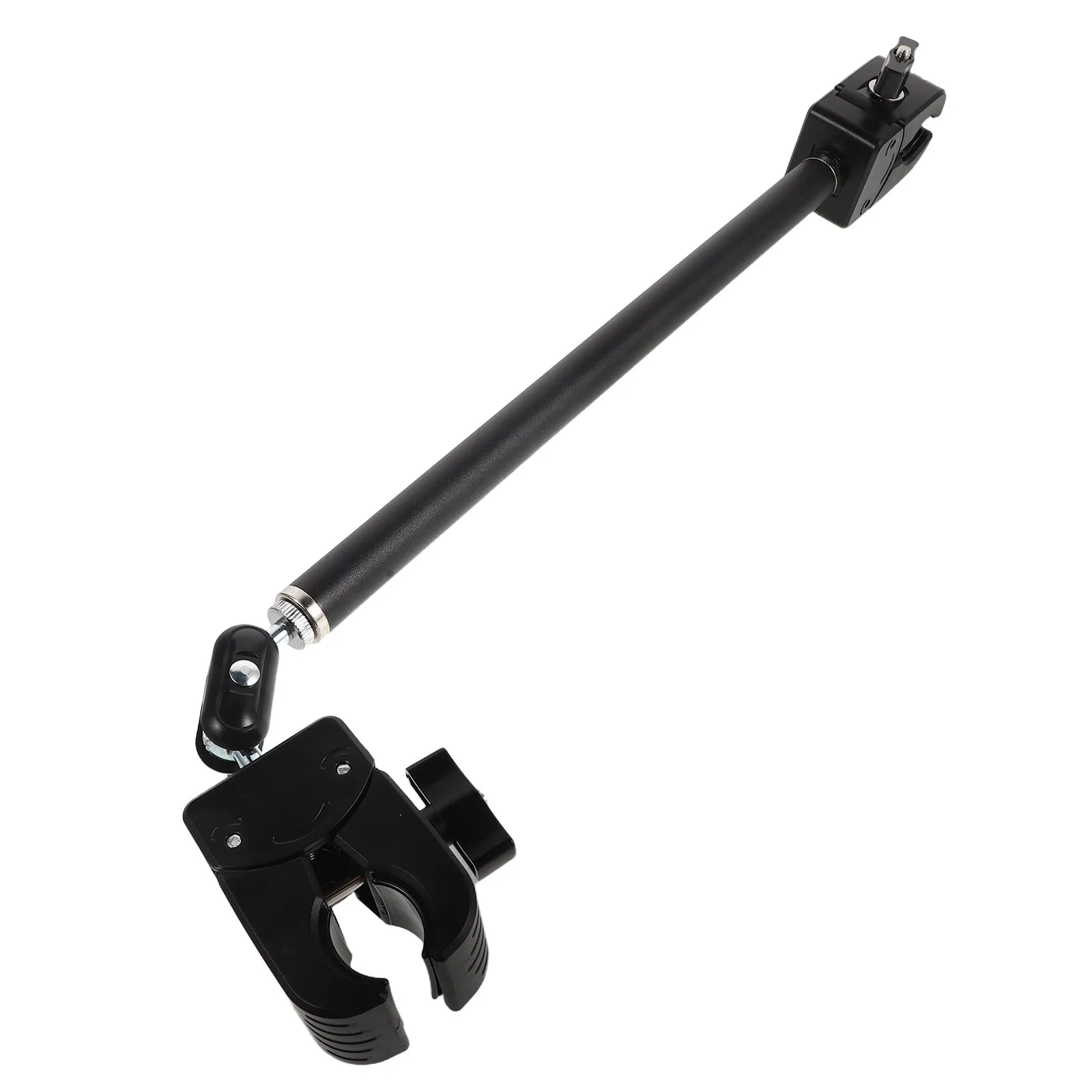 Umbrella Holder Wheelchair Adjustable Rotatable Clamp Sun Rain Protection Stroller Cart Mobility Scooter Umbrella Mount Foldable