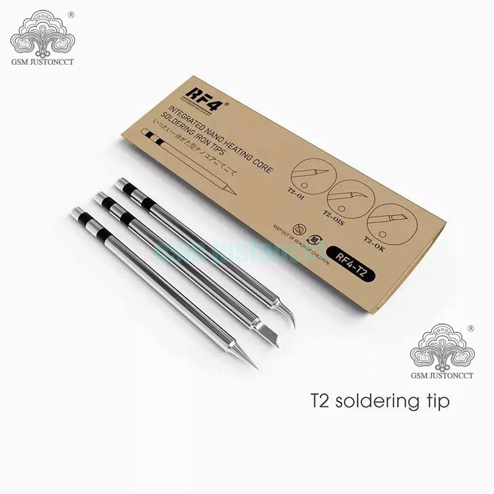 RF4 T2 Soldering Iron Tips Rework Station Electric Solder Iron Elements Welding Tips K I IS Heating Element Heater Core