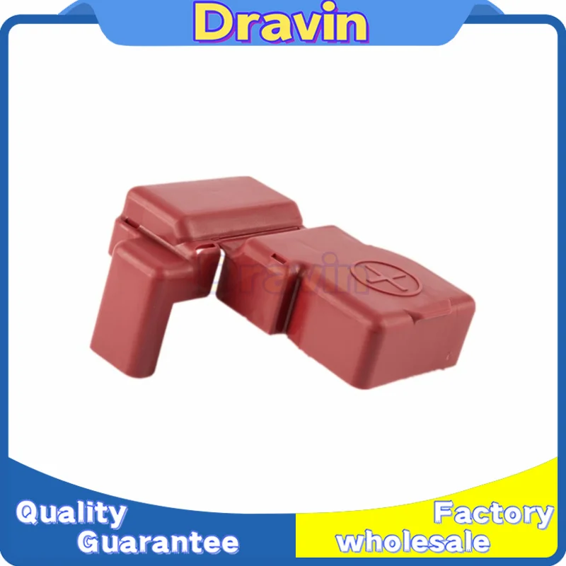Red Battery Negative Positive Protector Terminal Car Covers for Suzuki Alto/A-Star Jimny Splash 36694-68K00 243456590R
