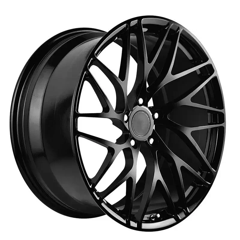 Factory Hot Sale High Strength Aluminum Alloy Concave Forged Wheels - Inch Black SUV And Heavy Pickup Trucks