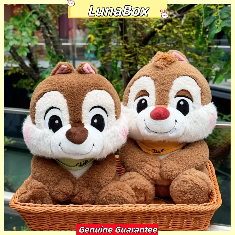 

Original Disney Chip N Dale Plush Toy Cartoon Cute Authentic Stuffed Doll Soft Figure Birthday Gift For Home Decor Collectors