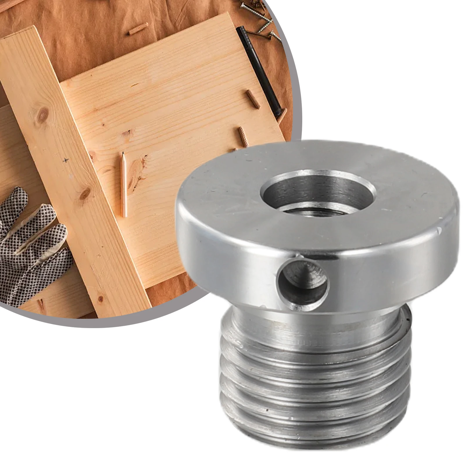 For Wood Lathe Chuck Adapter for Efficient For Woodworking with Thread Options of 18mm and 25mm for Precision Use