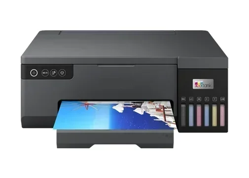 Hot sale six color XP600 head WIFI A4  Desktop PVC ID card  CD UV sublimation transfer inkjet printer for EPSON L8058/L8050