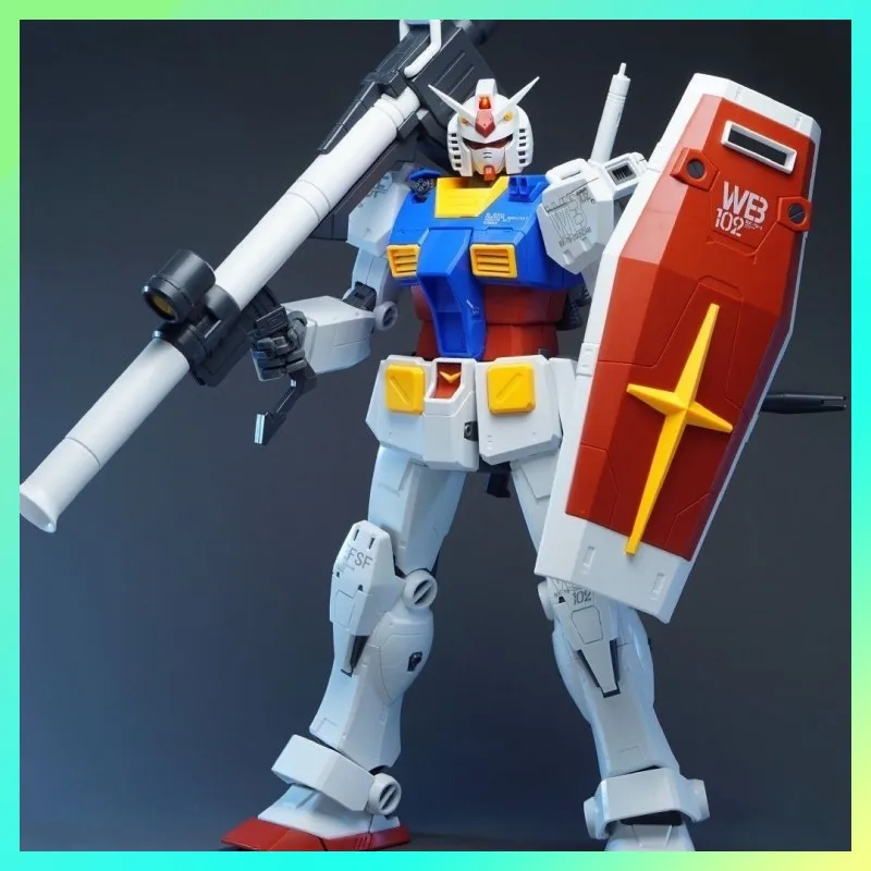 【REISSUE】FANG DAJING 1/35 RX-78-2 original 7802 Assembly Model Kit Action Figures Action Figure Toy With LED Christmas gift