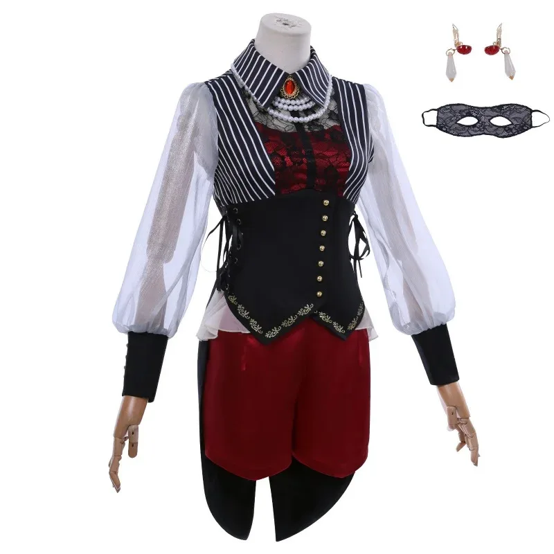 

Nyamu Yutenji аниме косплей костюм парик сексуальное женское платье костюм Хэллоуин вечерние игровой наряд для девочки jk; 6