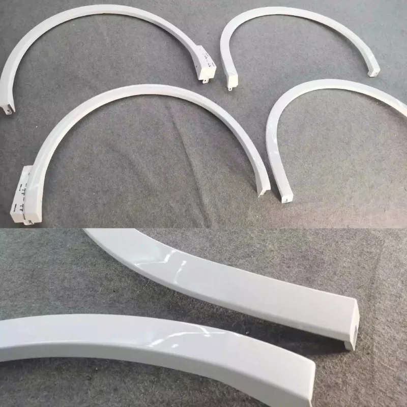 

Body Kit Front and Rear Wheel Eyebrow for vw Tiguan L Convert Rline Style Fender Trim Body Kit Car Accessories