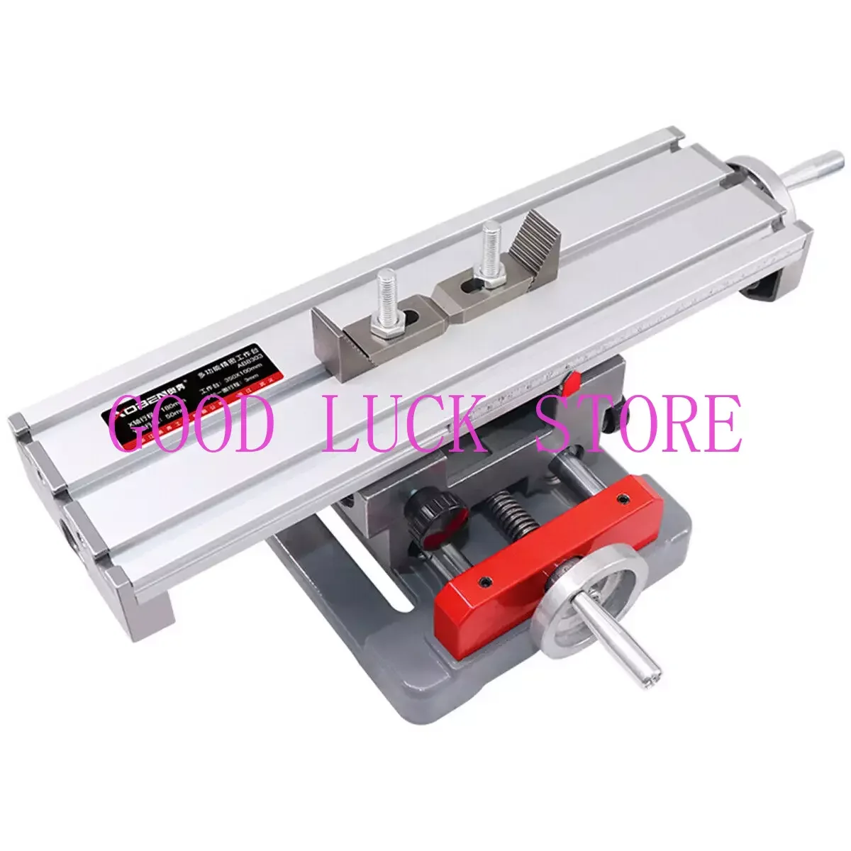 X Y Axis Mini Bench Cross Slide Vise Table Mini Aluminium Milling Drilling Fixture Worktable 1pc