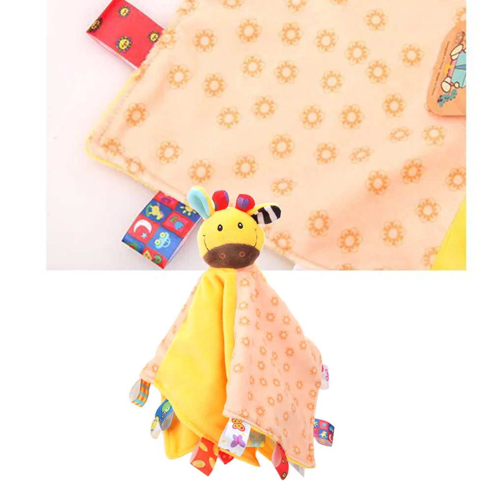 منشفة مهدئة مضحكة ملونة منشفة مهدئة للأطفال حديثي الولادة (نمط الغزلان) #3