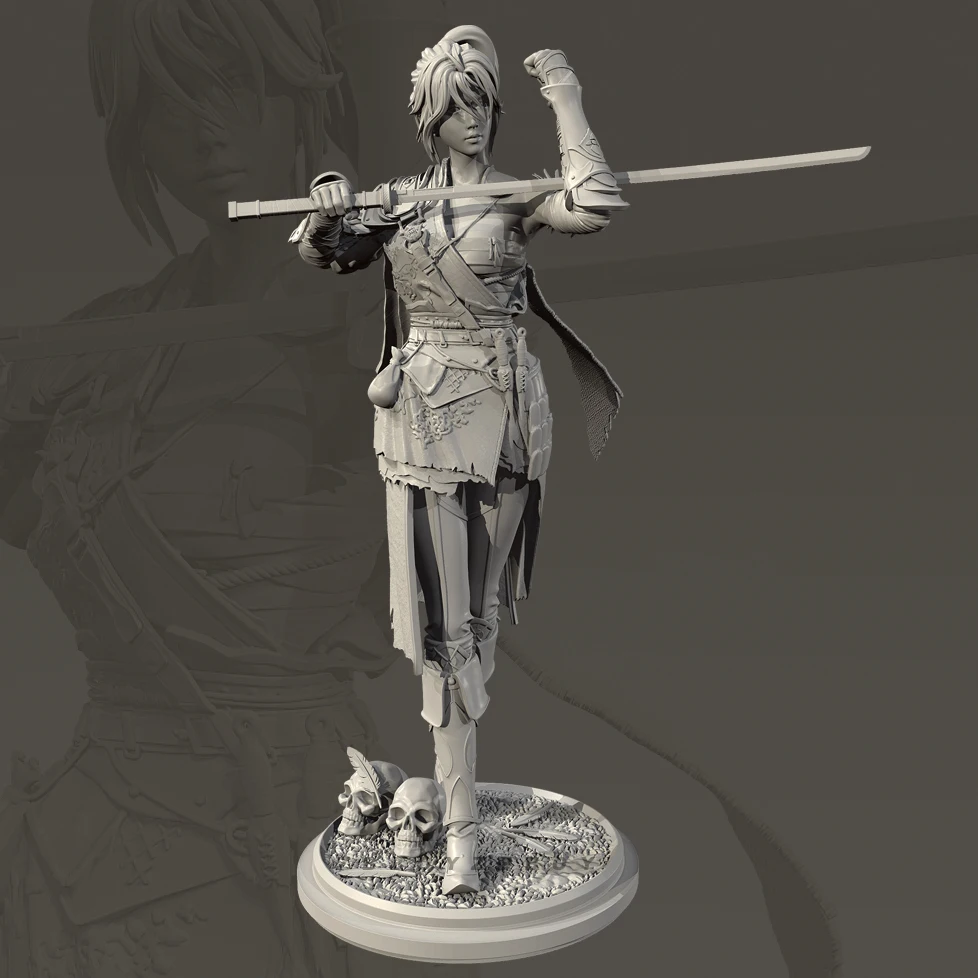 Zestawy żołnierzy z żywicy o wysokości 50mm 75mm 90mm, do samodzielnego montażu i malowania (druk 3D) TD-7645/3D