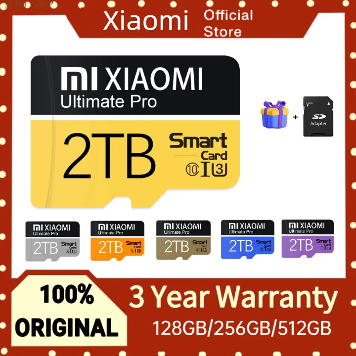 Xiaomi Micro karta pamięci 2TB 1TB szybka karta SD Flash 128G A2 4K HD 1TB Mini TF SD karta do Cam GoPro DJI Nintendo karta TF