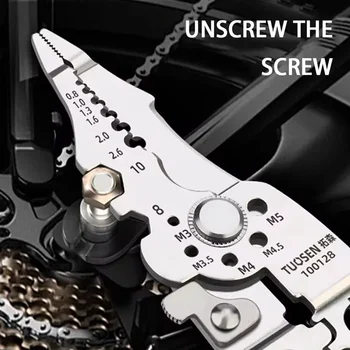 Pinza spelafili per decrostazione Pinza spelafili per cavi P...