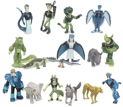 Genuine bulks Wild Kratts Animals Brother Koala bat lizard whale dolphin zebra Orangutan chameleon lion models figures kids Toys