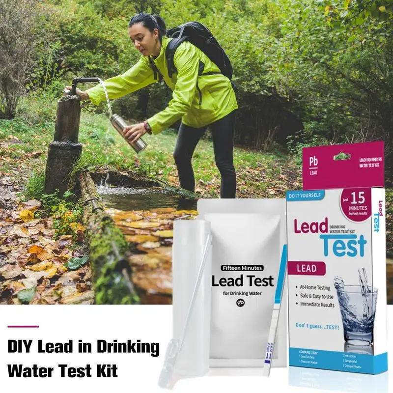 Water Testing Kit for Drinking Water Pool Water Test Lead Test Chlorine PH Hardness Water Quality Test for Tap Water view 3