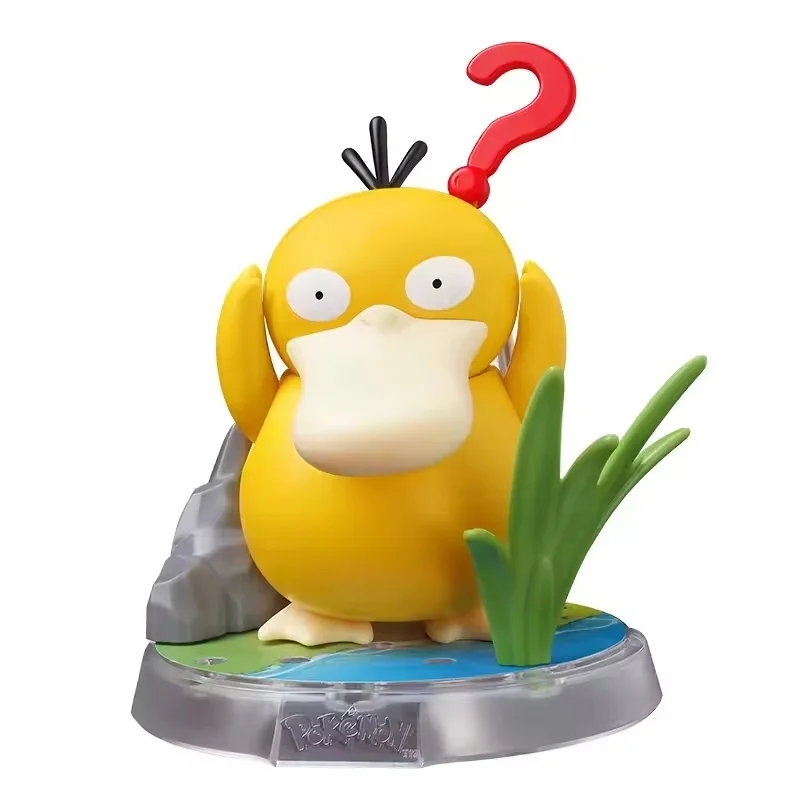 Originele Blokees Pokemon Figuur Diy Blok Pikachu Eevee Sprigatito Charmander Psyduck Action Figure Anime Model Kinderen Speelgoed Geschenken