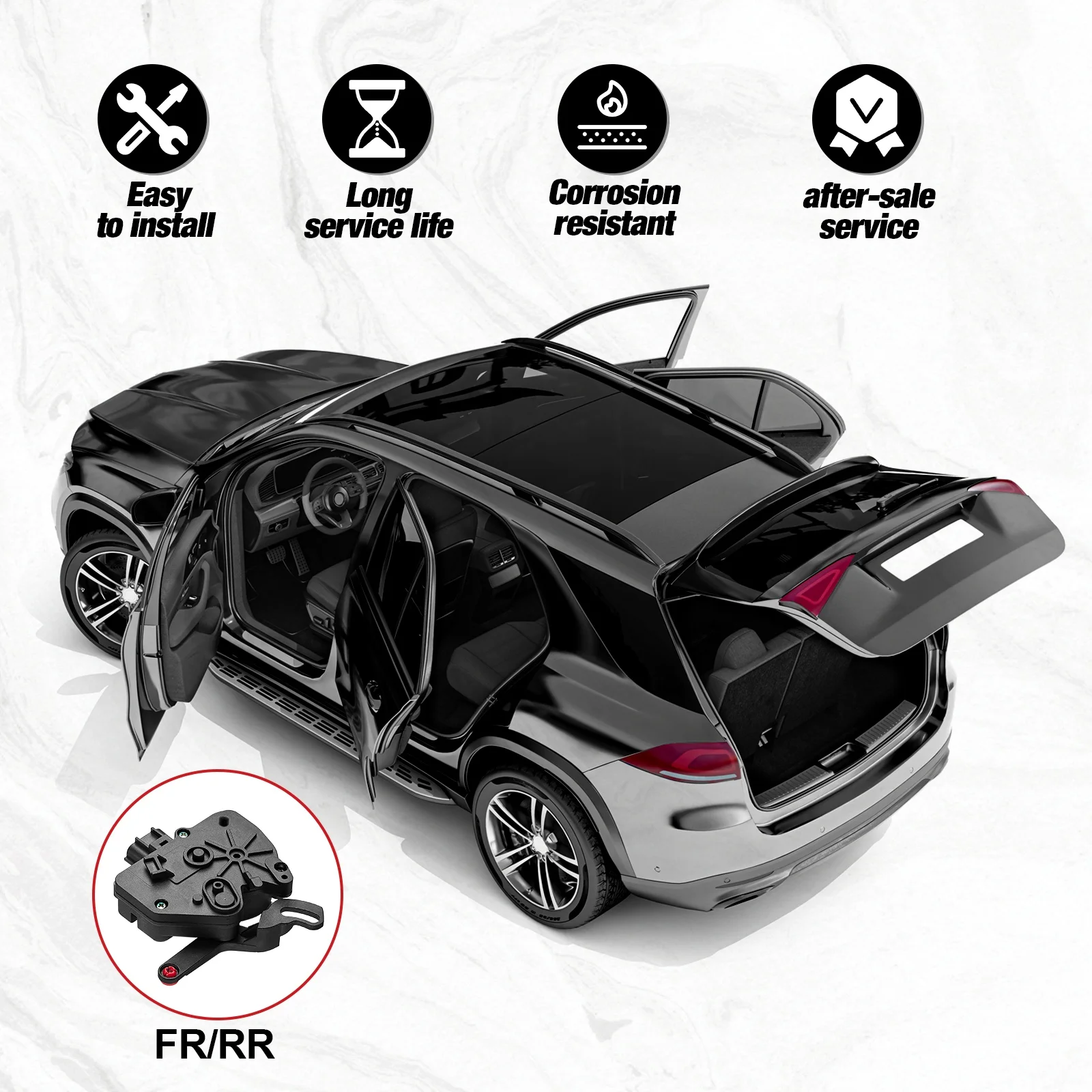 Right Sliding Door Actuator 5020678AA for Chrysler Town & Country 2008-2016 & Dodge Grand Caravan 2008-2020