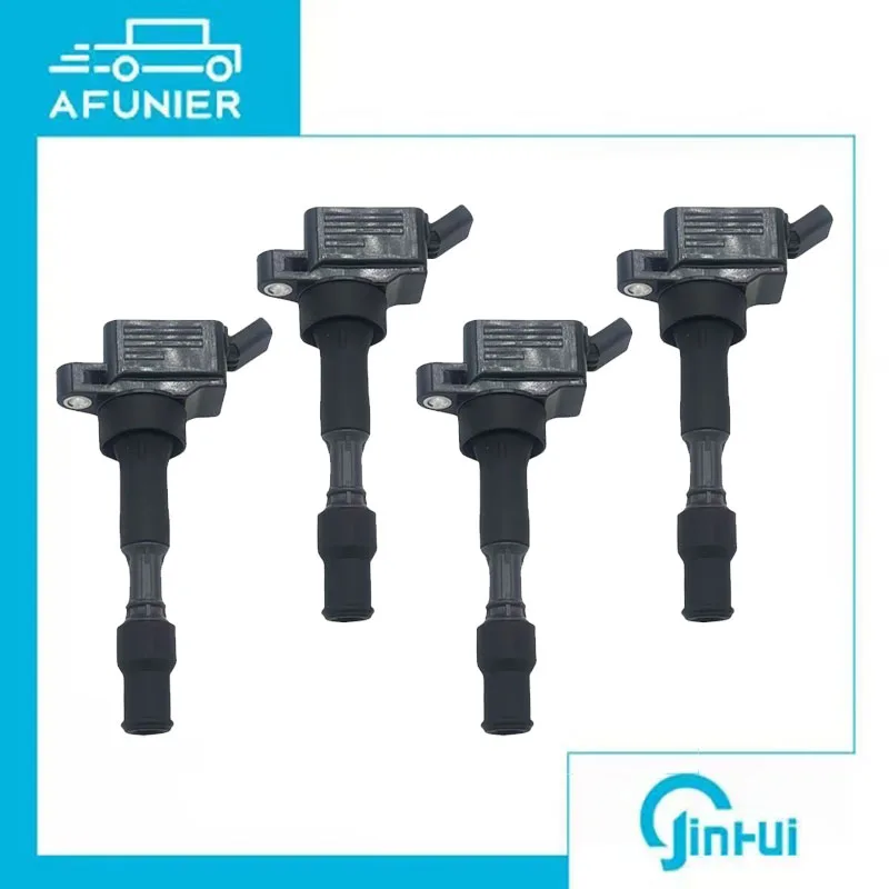 4Pcs Ignition Coil For Hyundai Elantra Kona Sonata Veloster 2.0L Kia Forte Optima OE No.:27300-2E601