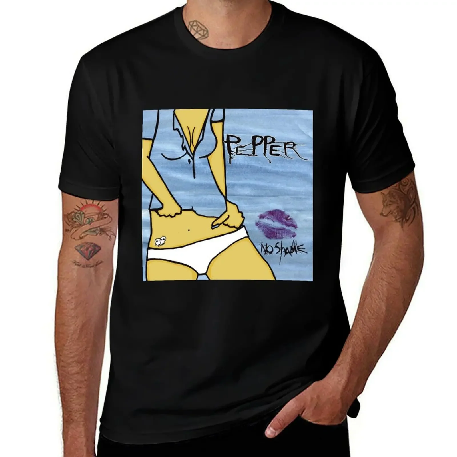 

Pepper no shame T-Shirt cotton graphic tees luxury designer new gifts and t-shirts shirts graphic tee men t shirts