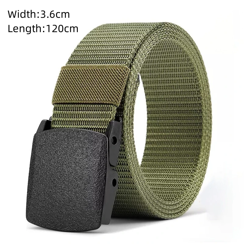 Herenriem Outdoor jachttactiekenriem Multifunctionele nylon riem met gesp Hoge kwaliteit Marine Corps canvas riem