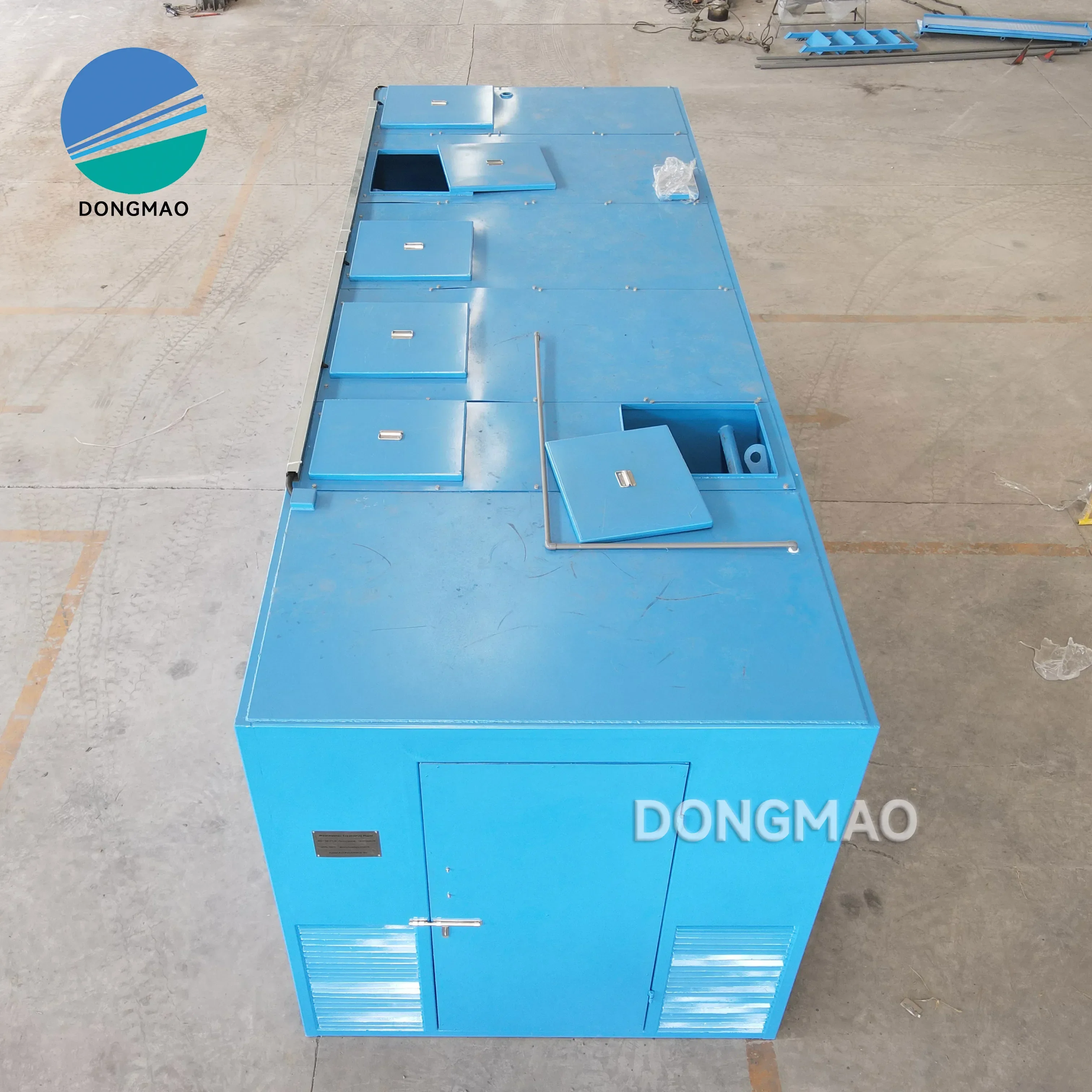 50m3 per day MBBR System Industrial Waste Water Domestic wastewater palm oil wastewater slaughter sewage treatment plant price view 4
