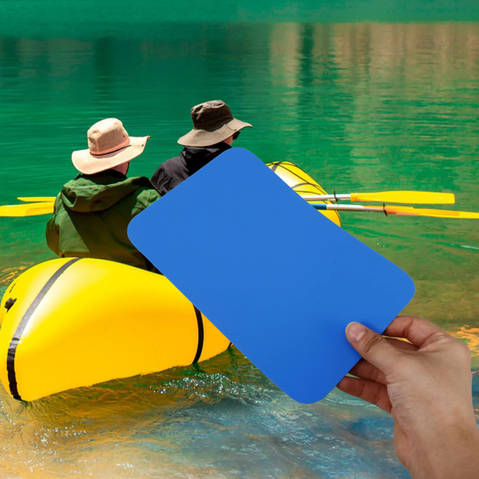 

6 Pcs Repair Subsidy Fishing Boats Patches Inflatable Dinghy Accessory Mattress Paddle Board Bed Canoe Kit