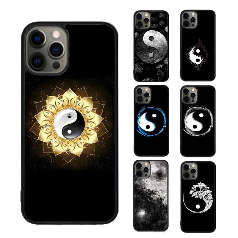 Eight Diagrams Taiji Yin Yang Phone Case cover For iPhone SE2020 15 16 14 13 12 11 Pro Max Coque For Apple 8 PLUS 7 fundas