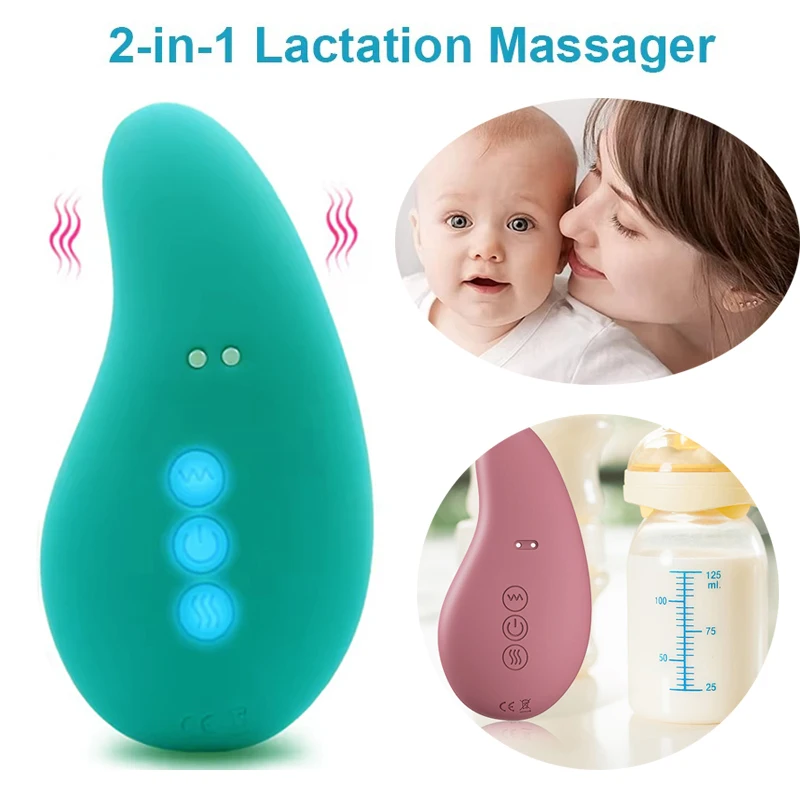 

Relief Jaw Breast Massager Lactation Massager ,10 Vibration Modes,EasesJaw&Neck Pain,Stiffness,Tension,Headaches,Migraine Relief