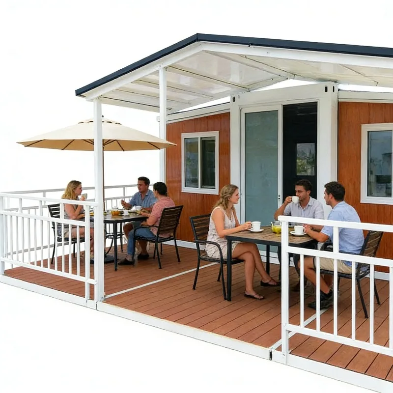 Expandable Container House with Solar Panel Option Foldable Tiny Home Modular Capsule Hotel Cabin Outdoor