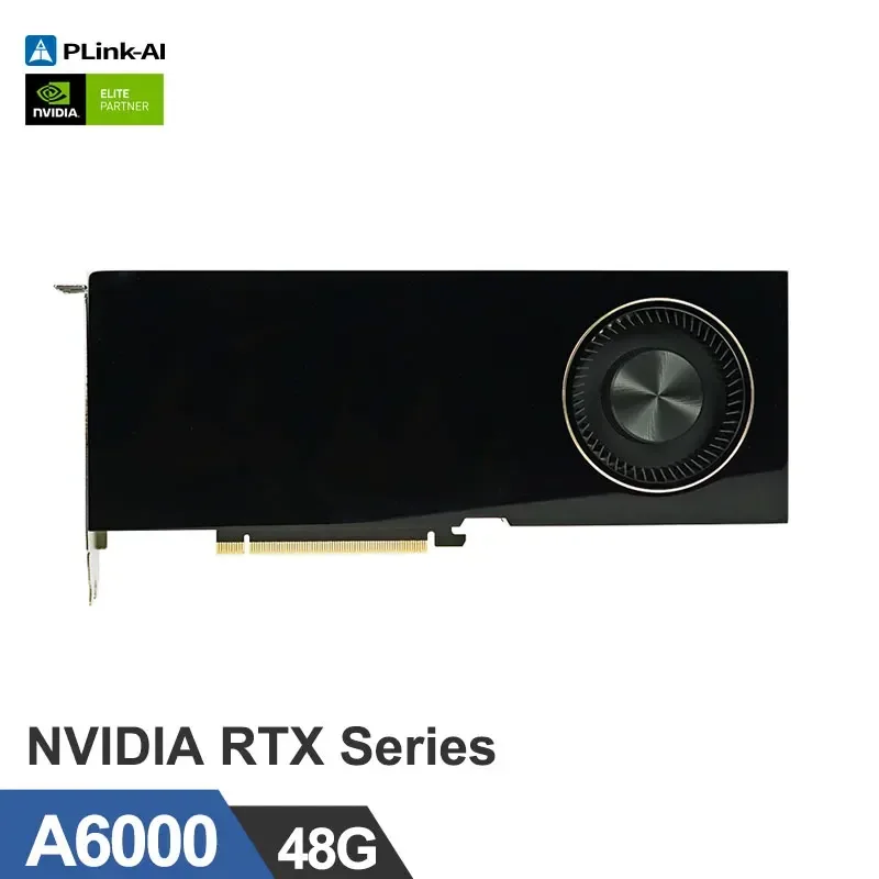 Hocheffiziente RTX A6000 48G GDDR6 3*DP 256bit professionelle technische GPU-Video-Grafikkarten für Workstations