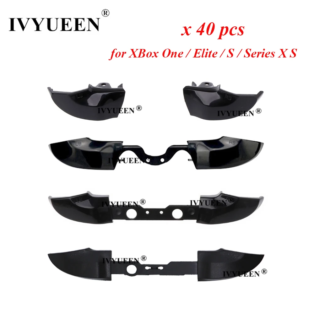 IVYUEEN 40 PCS RB LB Bumper Trigger Mod ชุดสำหรับ Xbox One Elite Controller ขวาซ้ายปุ่มอุปกรณ์เสริม
