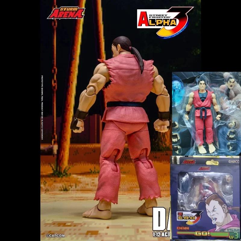 In Stock Storm Toys ST 1/12 ARENA Street Fighter 3 Fire Action Figure Collection Gift 24 Hours Delivery