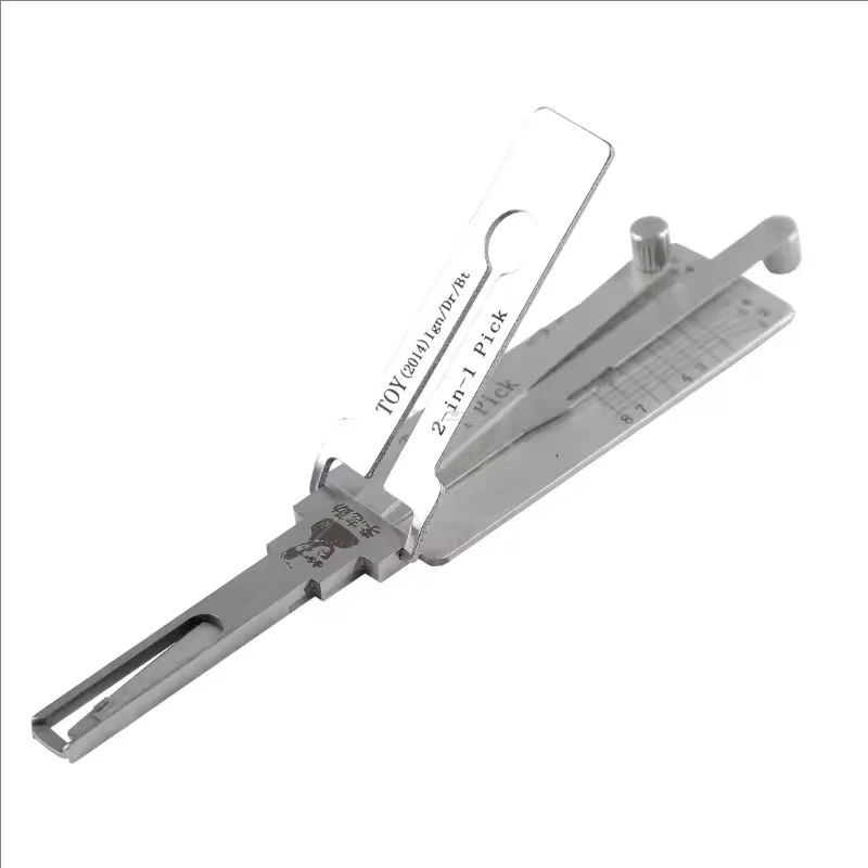 For Toyota Corolla 2014 year Lishi 2-in-1 Decoder Lock Pick Tool Locksmiths tool