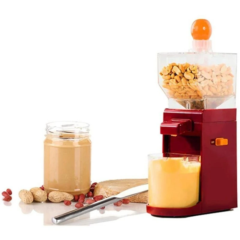 

Small peanut butter machine Automatic cooking machine Household nut grinding peanut machine