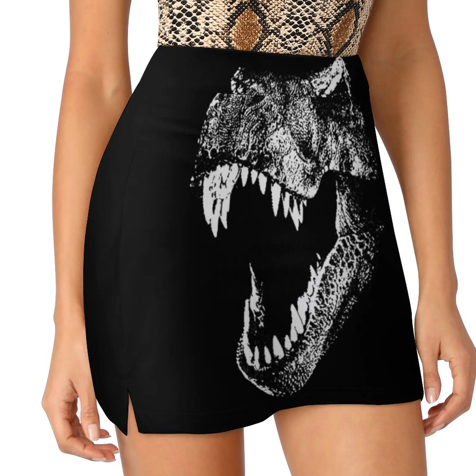 I'M A Dino Fan... Skirts Woman Fashion 2022 Pant Skirt Mini Skirts Office Short Skirt T Rex Tyrannosaurus Rex World T Rex Head