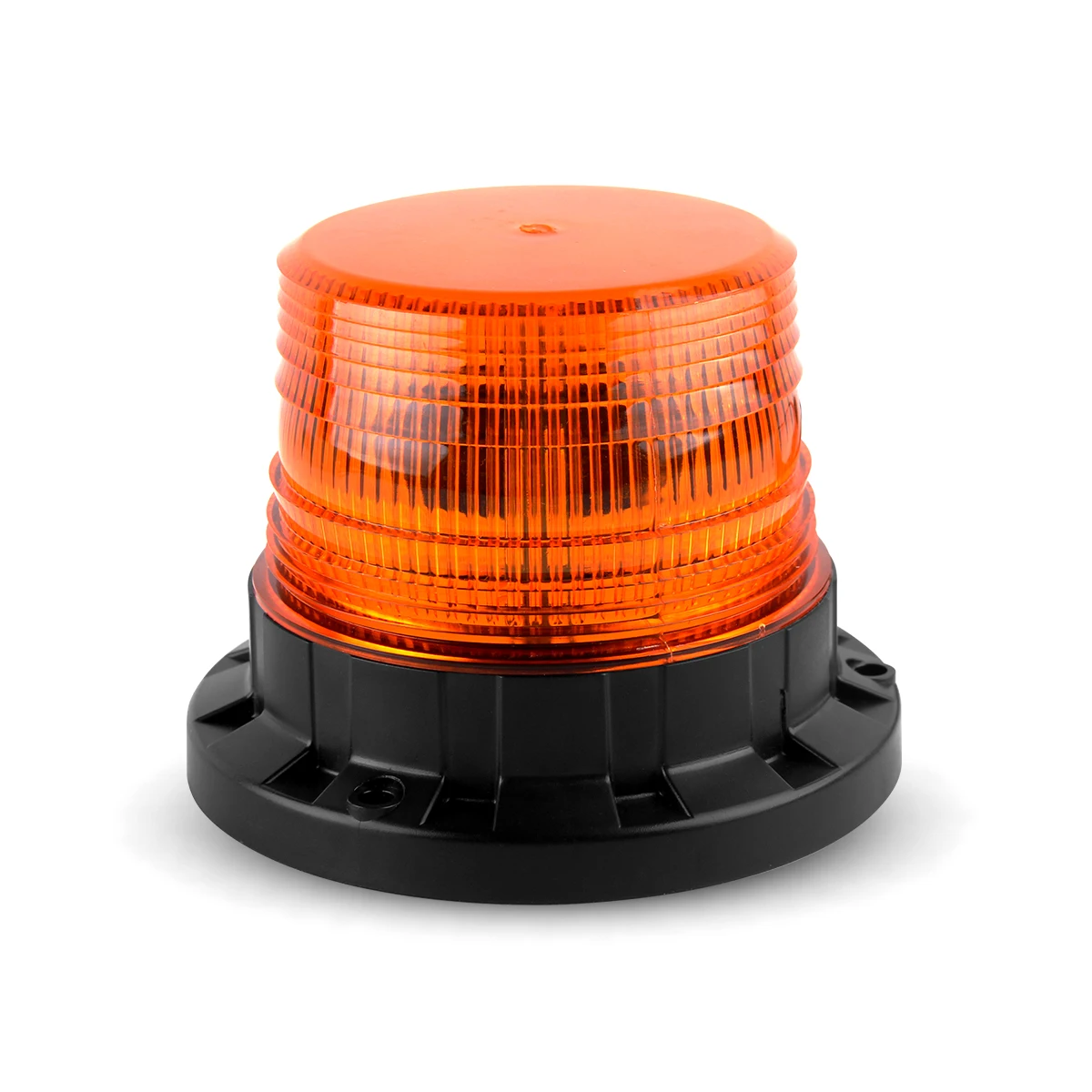 LED Strobe Car Amber Beacon Roof Light 12-24V Flashing Emergency Strobe Magnet Install Perfect for Trucks Tractors Golf Carts