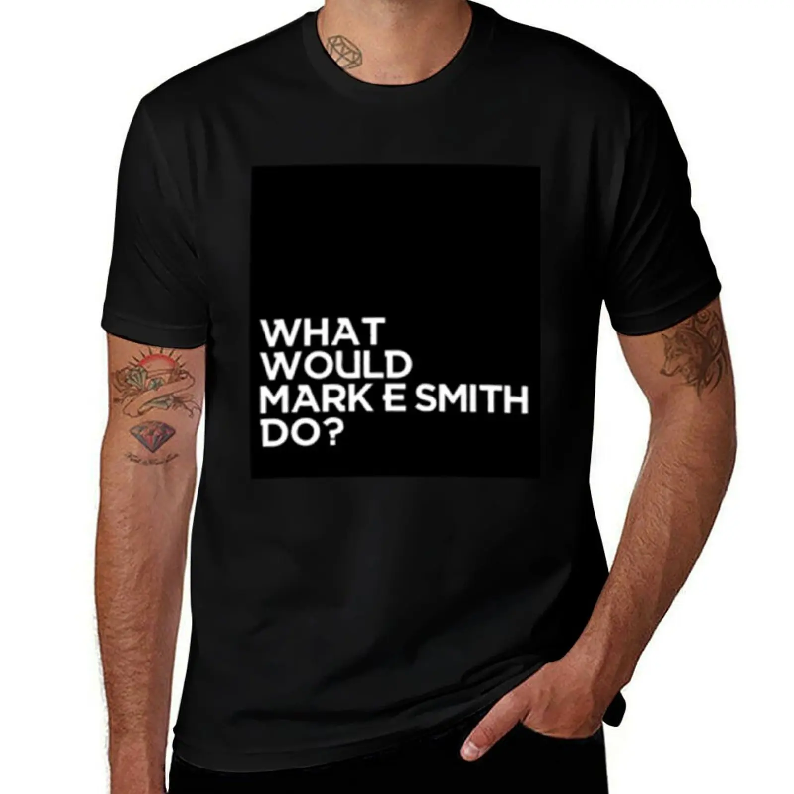 What would Mark E Smith doClassic . T-Shirt Plus Size Lightweight Tee Shirt