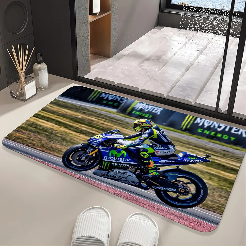 V-Valentino Rossi tappetino zerbino per bagno cucina lungo corridoio tappeto antiscivolo soggiorno tappeto decorazioni per la casa