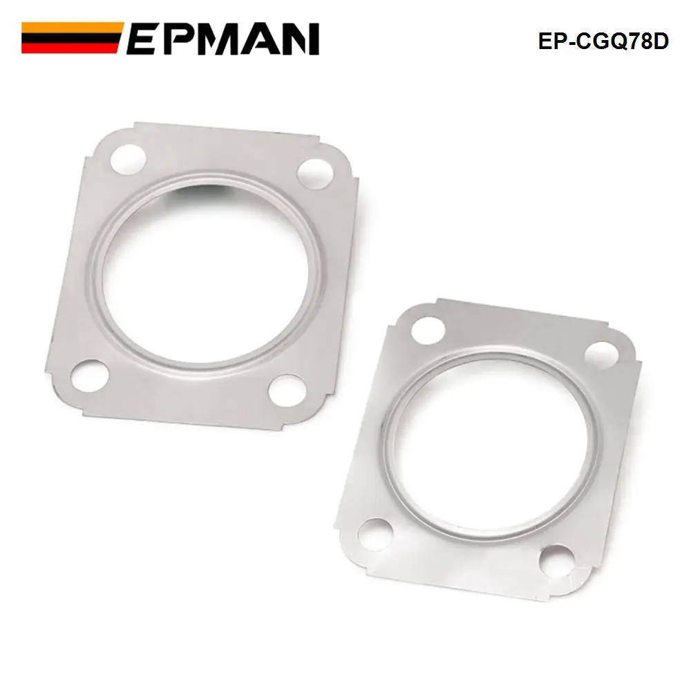 EPMAN Inlet & Downpipe Stainless Steel Gasket For Mitsubishi 14B 16G Big 1G 2G EVO I - III Turbo EP-CGQ78D