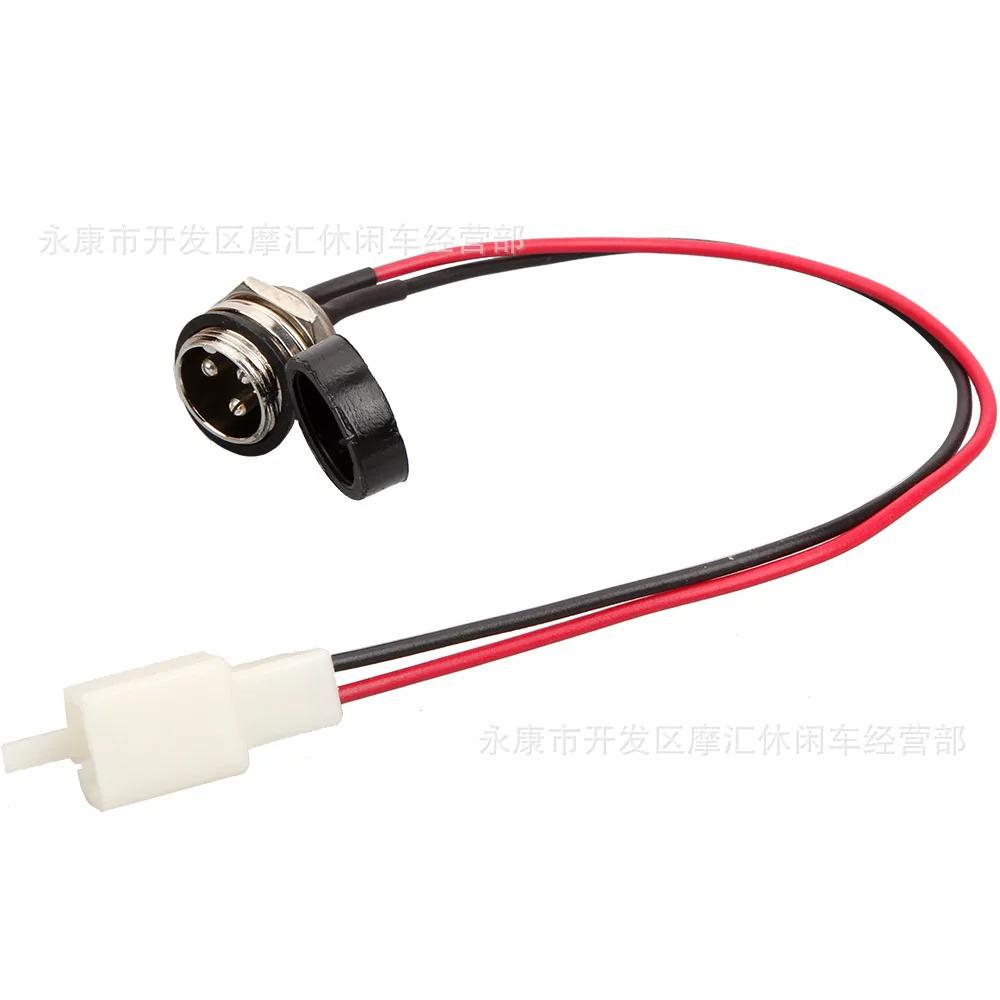 Mini Motorcycle Scooter E-Bike Electric Three Wheeled Small Four Wheeled Vehicle Charging Equipment Cable Connector Connector