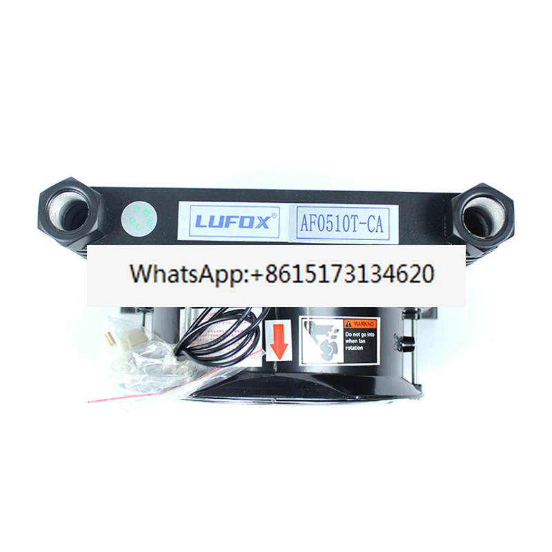 AF0510T-CA 10L/Min مبرد هيدروليكي مبرد الهواء المبرد الزيت مبادل حراري لمضخة ريشة VP20 VP30 للنظام الهيدروليكي باستخدام الحاسب الآلي