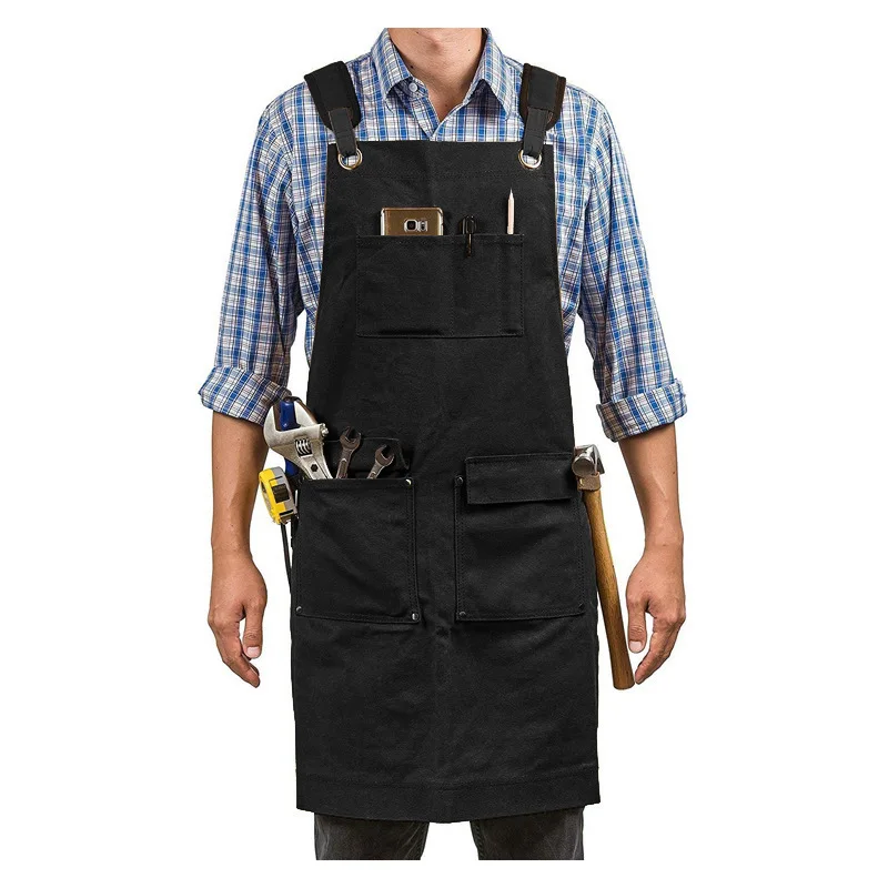 

Aprons for Carpenters, Electricians, Auto Repairers, Garden Workers, Customized Thick Sail and Multi Pocket Functional Aprons