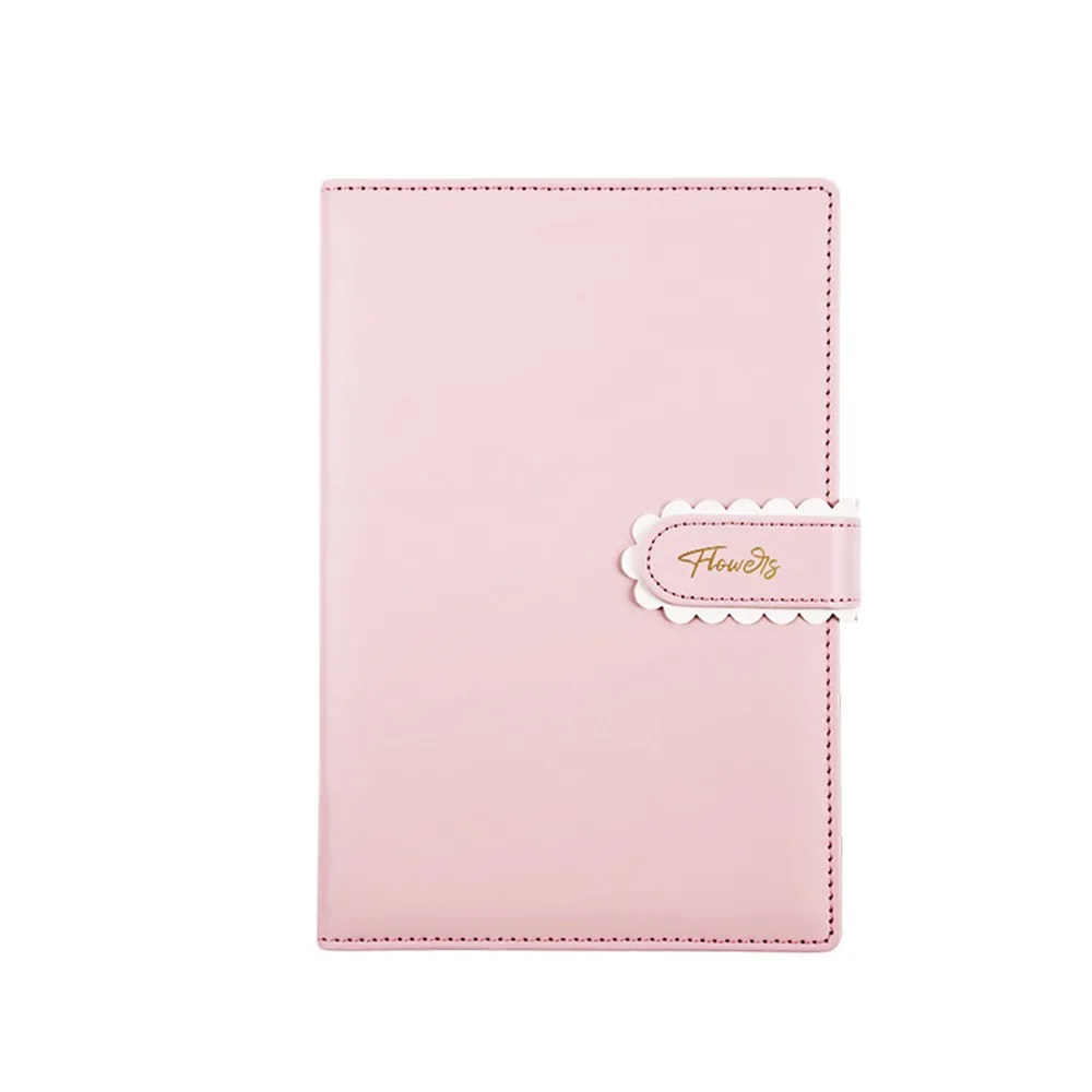 

Fashion Macaron Color A5 Notebook 224 Pages with Buckle Handbook Portable Waterproof Cover Student Notebook Student