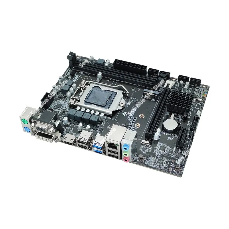 Computer main board H310 supports LGA1151 eight or nine generation cpu 32GB DDR4 memory cooling assembly