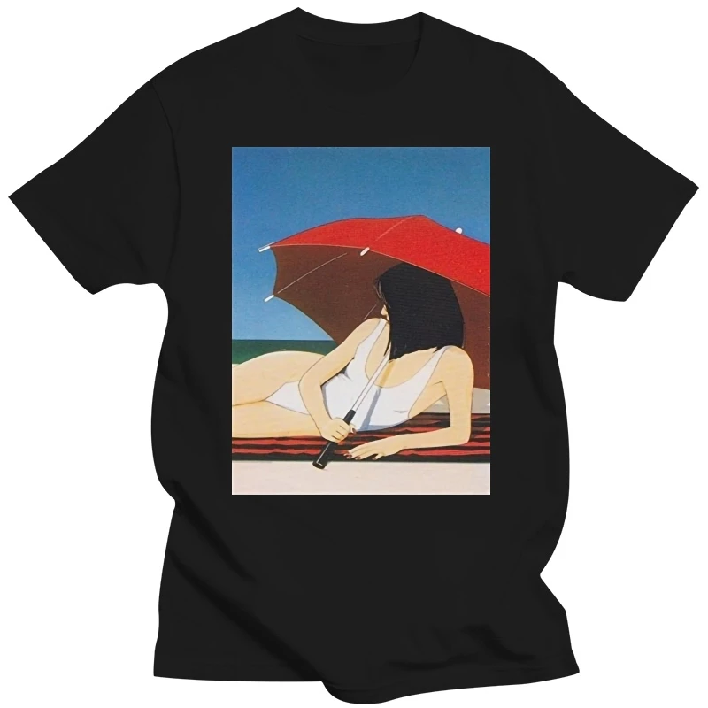 Пляжная Летняя мода Канкун эстетика VAPORWAVE Скейт мужская футболка с принтом