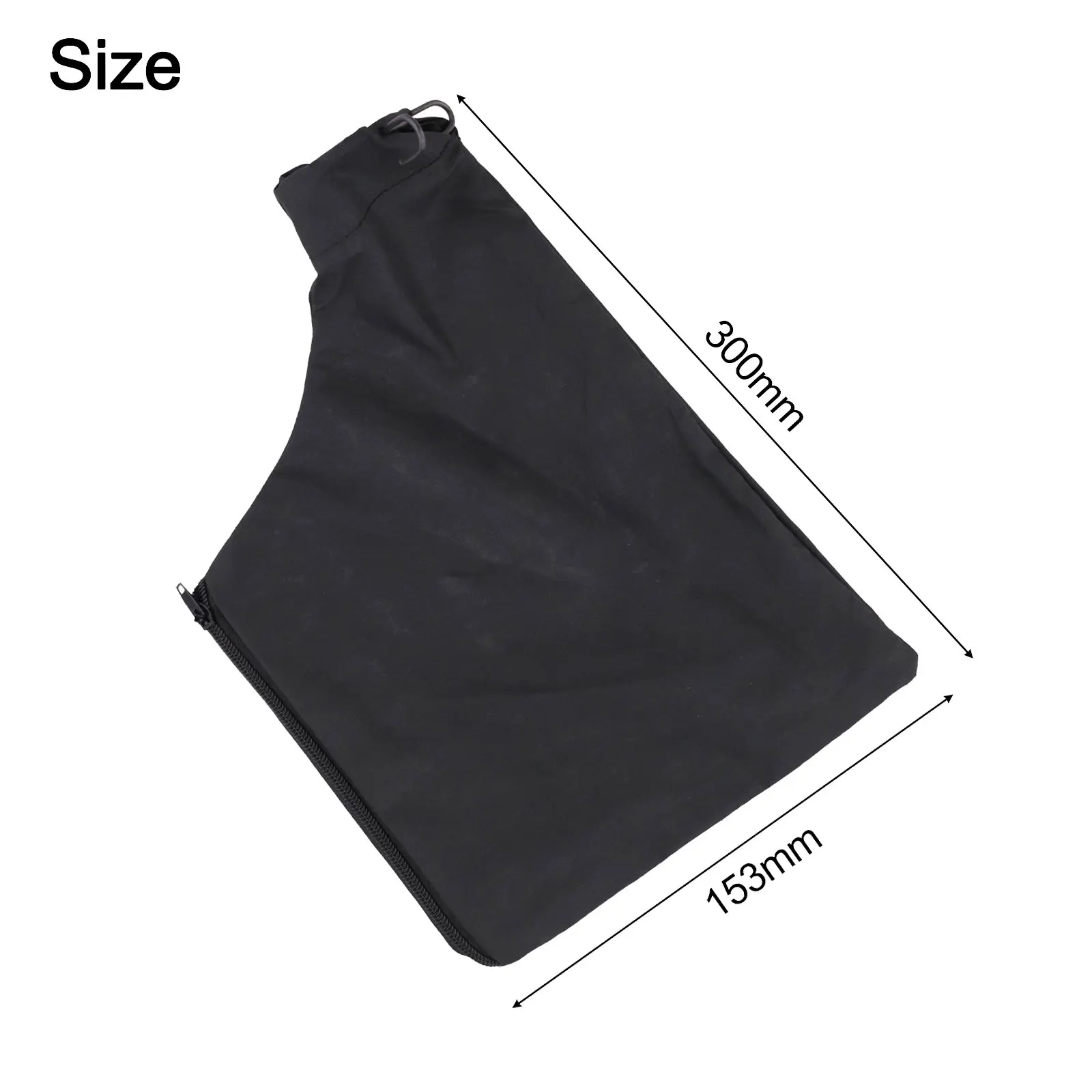 Black 255 Model Miter Saw Power Tool Accessory Mitre Saw Dust Bag Easy Attachment Robust Materials User-friendly Design