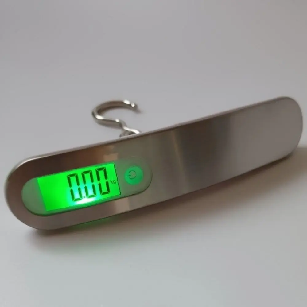 Practical LCD Display Digital Luggage Scale Handheld High Precision Electronic Scale Hanging Weight Balance Tool Travel