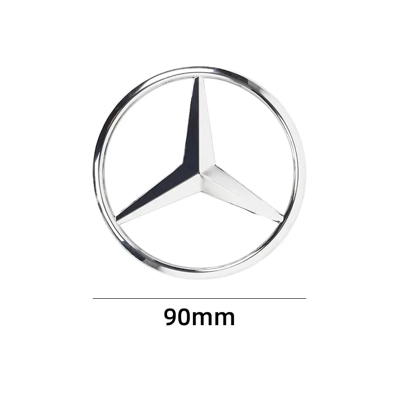 ABS Car Rear Trunk Emblem Stickers Decal For Mercedes Benz S320 W164 W203 W204 W168 C180 E320 A200 GLE GLS CLS GLC CLA GLA GLK