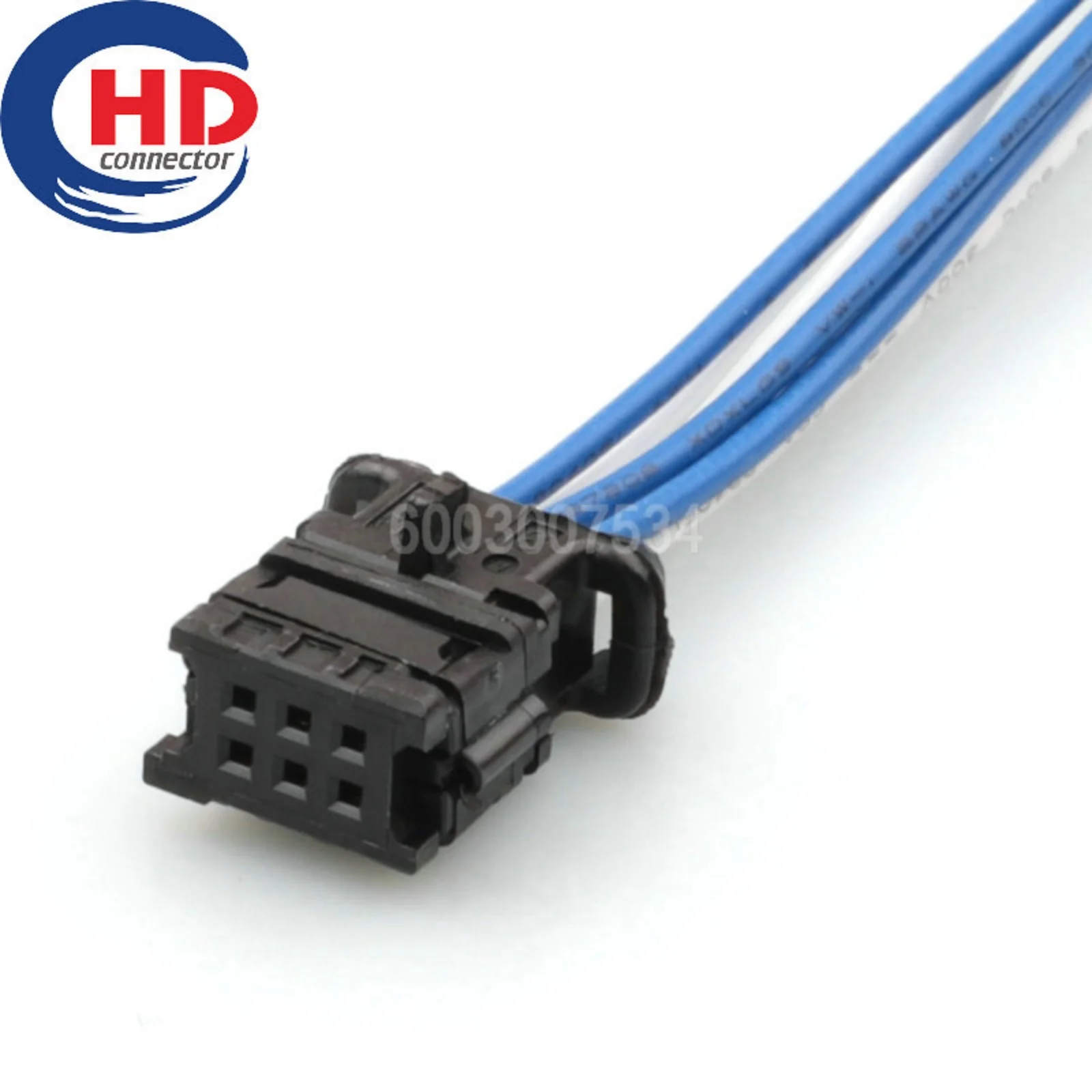 6 Pin 98786-1011 Connector Unsealed 0.6mm Series Female Connector Cable Plug Motorcycle Electrical Harnesses Wiring Harness