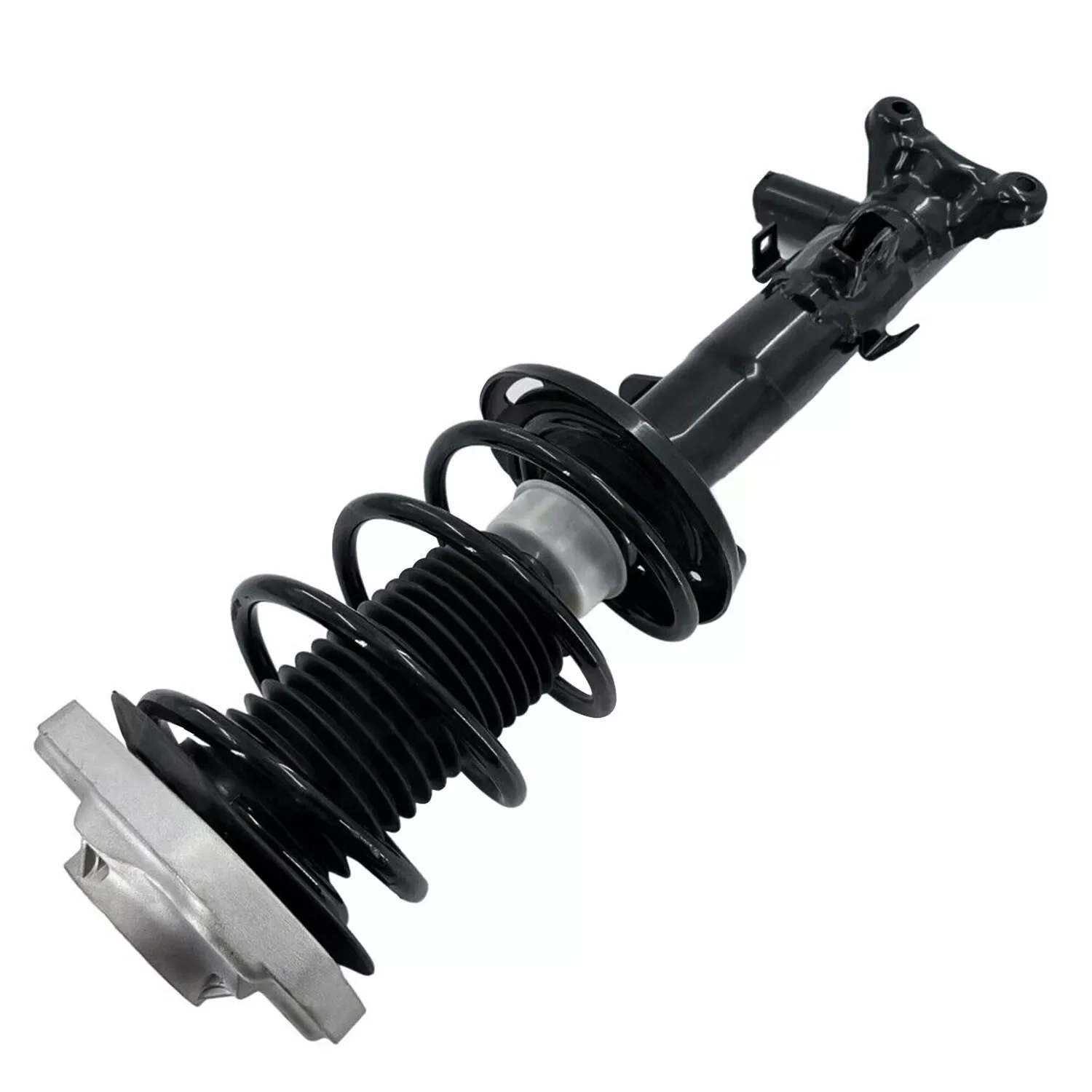 Pair Front Shock Struts Assys ADS Fit Mercedes W218 W212 CLS63 E63 AMG RWD 2010-