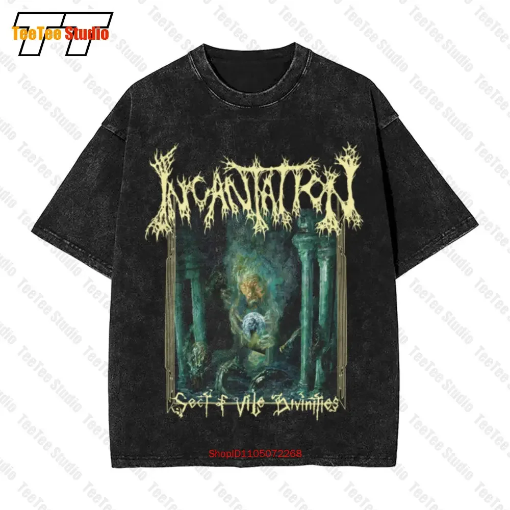 Incantation 'Sect Of Vile Divinities' Vintage Oversized T-Shirt SNCR