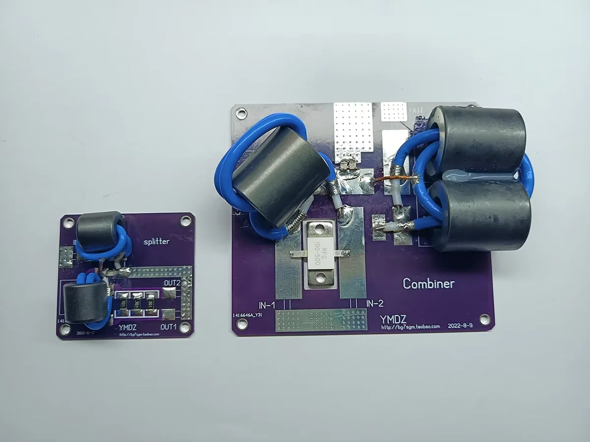 

HF shortwave power splitter combiner power synthesis splitter splitter/combiner power amplifier synthesizer